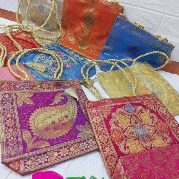 Banarasi silk bags