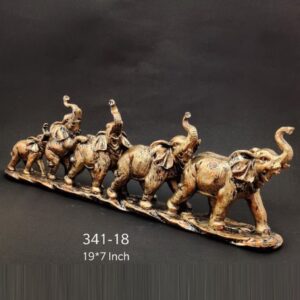 Hathi Family | Animal Figurine | Elephant Family Figurine