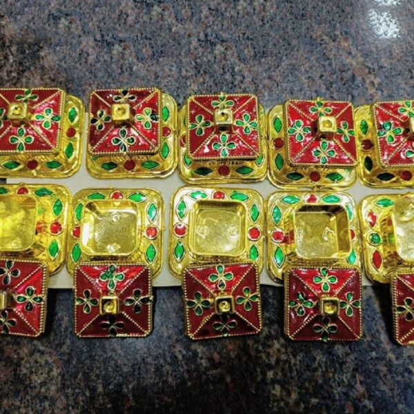 Meenakari Kumkum Dabbas | Return Gifts