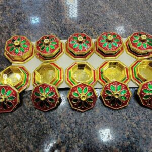 Meenakari Kumkum Dabbas Return gift