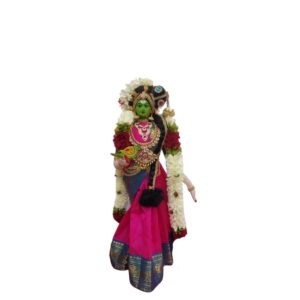 Meenakshi with her Kili 2  | Theme Based Golu doll