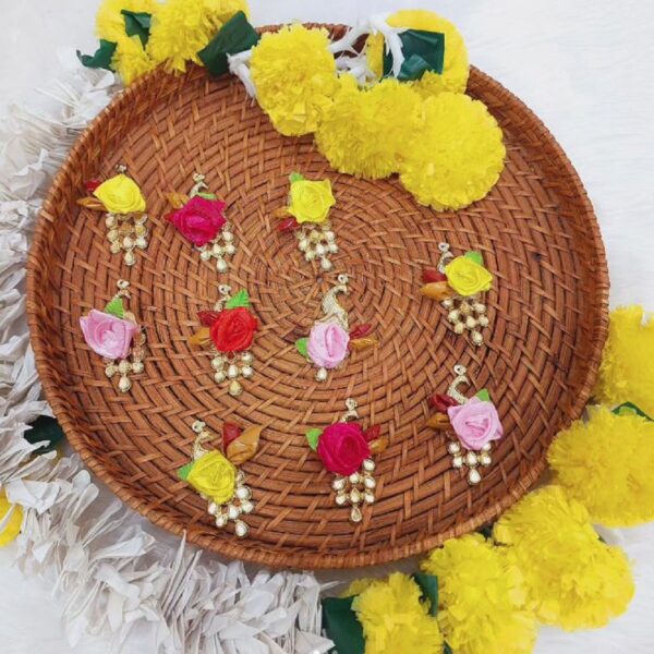 Peacock haldi kumkum | Marriage return gifts