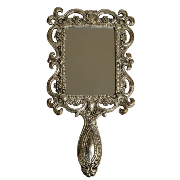 Oxidised Hand Mirror