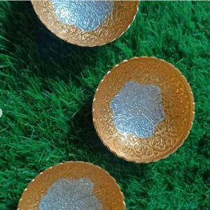 Metal Gold plated bowl- Navarathri Gifting