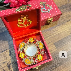 Designer Diya in a Gift Pack