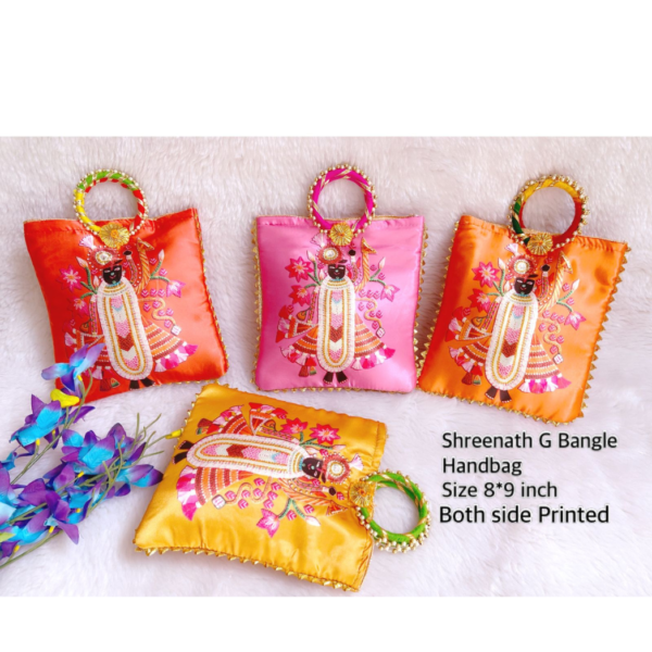 Shreenath ji Bangle Hand bag