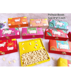 Premium Pichwai potli Cash boxes or Dry Fruit Boxes
