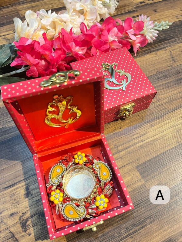 Designer Diya in a gift pack