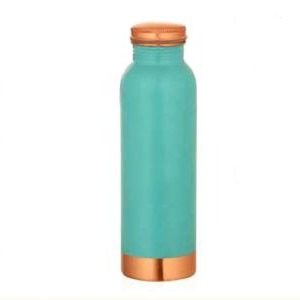 Corporate Gift - Blue Copper water bottle