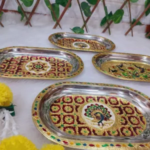 Meenakari Trays