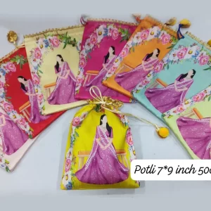 Halfsaree Ceremony Potli Bags