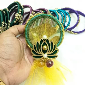 Silk Thread Bangles Thick