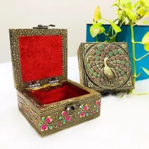 Peacock Jewellery Box