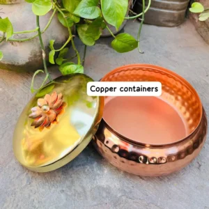 Copper Electroplated Containers