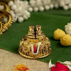 Lord Thirupathi Balaji Charan with Sangu Chakra Namam