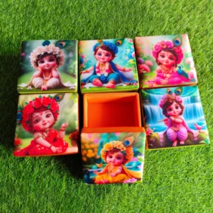 Korai Boxes with Little Krisha Digital Print