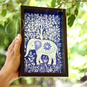 Red Twin Peacock Thamboolam Trays