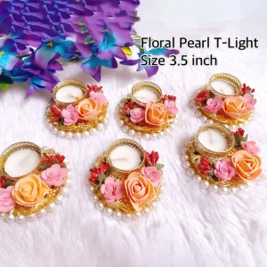 Floral Pearl T-light Floral Pearl T-light