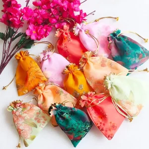Floral Tissue Potli Floral Tissue Potli