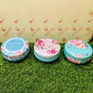Flower Matka tins Flower Matka tins
