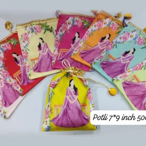 Halfsaree Ceremony Potli Bags Halfsaree Ceremony Potli Bags
