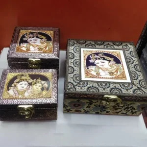 Jewellery Box- Krishna Design Jewellery Box- Krishna Design