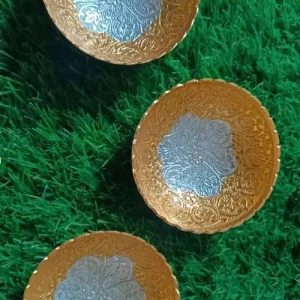 Metal Gold Plated Bowl- Navarathri Gifting Metal Gold Plated Bowl- Navarathri Gifting