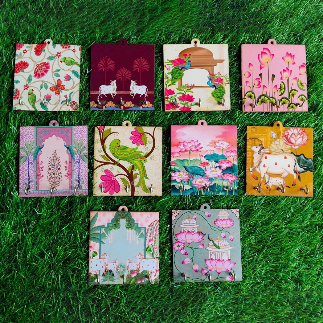 Mixed Design Key Holders Mixed Design Key Holders