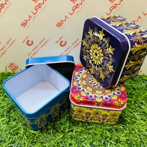 Square Matka tins Square Matka tins