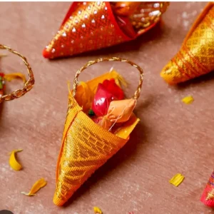Zari Cone Pasupu Kumkum Zari Cone Pasupu Kumkum