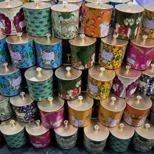 Pichwai Containers Mixed designs Pichwai Containers Mixed designs