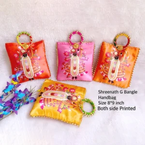 Shreenath ji Bangle Hand Bag Shreenath ji Bangle Hand Bag