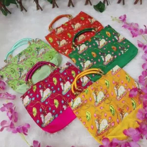 Pichwai Hand Purses Pichwai Hand Purses